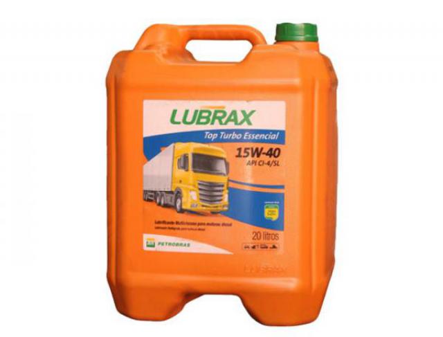 Óleo Lubrax Top Turbo Essencial 15W40 CI-4 – Balde 20L