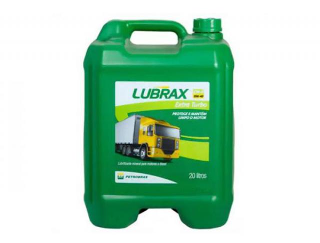 Óleo para Motor Diesel Lubrax Extra Turbo 15W40 CH-4 Balde 20 Lts